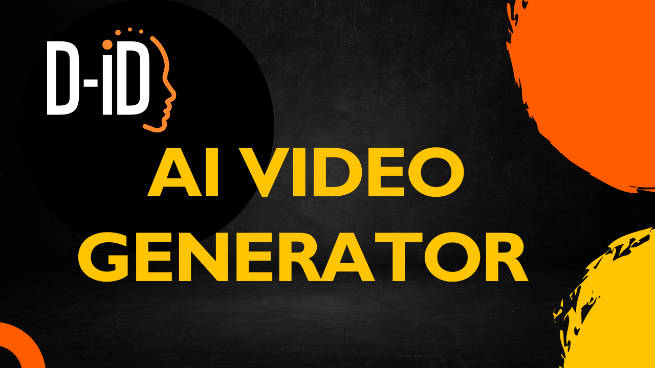 D-ID ai video generator